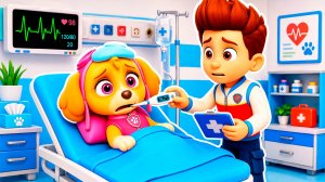 СКАЙ ЩЕНЯЧИЙ ПАТРУЛЬ НУЖНА ОПЕРАЦИЯ РАЙДЕР ВРАЧ В МАЙНКРАФТ PAW PATROL МУЛЬТИК