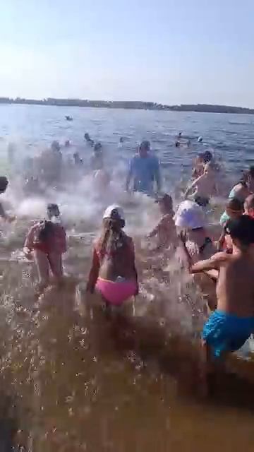 Водный салют в рамках 