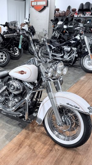 + 2007 HD Heritage 96 White Pearl 46K (VIN 5HD***4337)