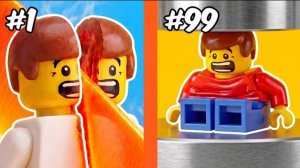 100 способов УНИЧТОЖИТЬ Lego... / TD Bricks на Русском