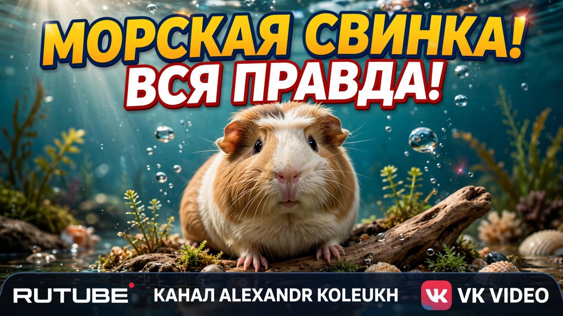 МОРСКАЯ СВИНКА! ВСЯ ПРАВДА О ЖИВОТНОМ!