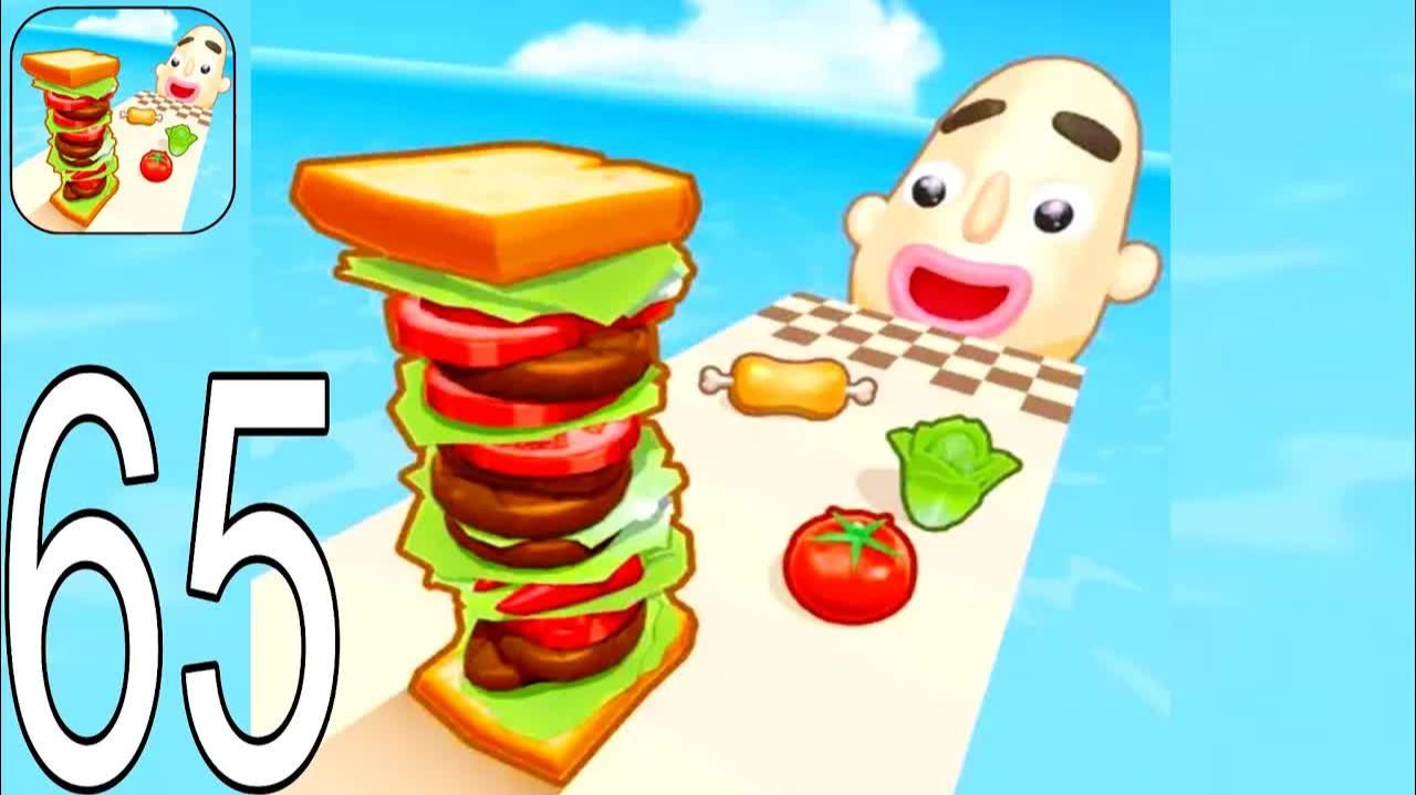 СЭНДВИЧ РАННЕР - ПРОХОЖДЕНИЕ ЧАСТЬ 65! НОВАЯ МОБИЛЬНАЯ ИГРА! смотреть онлайн