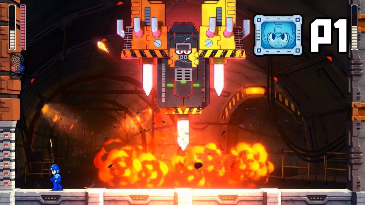 Mega Man 11 Часть 1 — Прохождение 1080p 60fps смотреть онлайн