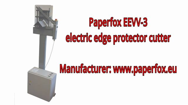 Paperfox EEVV-3 — лучший способ резки картонного защитного уголка
