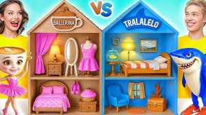 Строим Удивительный Домик | Балерина Капучина vs Тралалеро Тралала