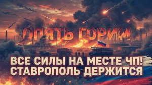 Пожар в промзоне Ставрополя — это не случайность. Что скрывает Запад за ударами по мирным объектам