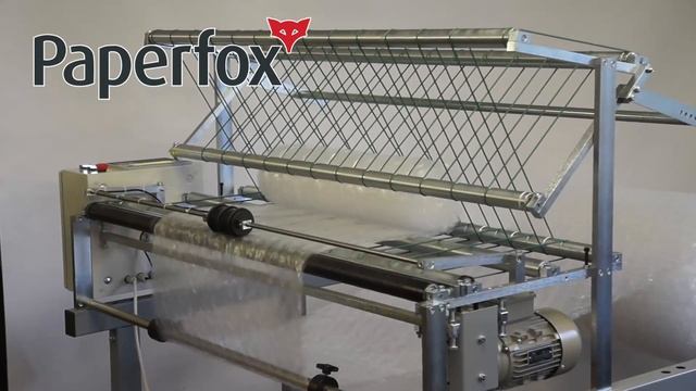 Paperfox CLR-5 — перемотчик без втулки в работе