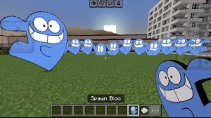 Я добавил Bloo Nextbot в Minecraft PE