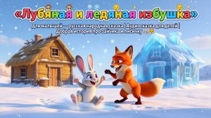 🏚️❄️👶✨ «Лубяная и ледяная избушка» для малышей — русская народная сказка | Аудиосказка для детей