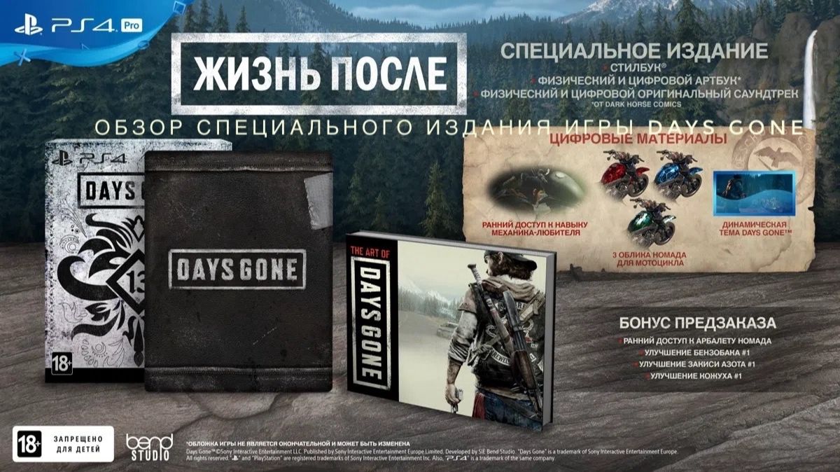 Обзор игры Жизнь после (Days Gone). Special Edition [PS4]