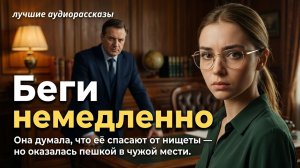 «БЕГИ НЕМЕДЛЕННО» Она была лишь пешкой в чужой мести. Слушать новые аудиорассказы