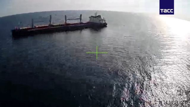 Дрон ВКС РФ идет на цель в Черном море, наши дни. Морская блокада Украины Зеленского выглядит так смотреть онлайн