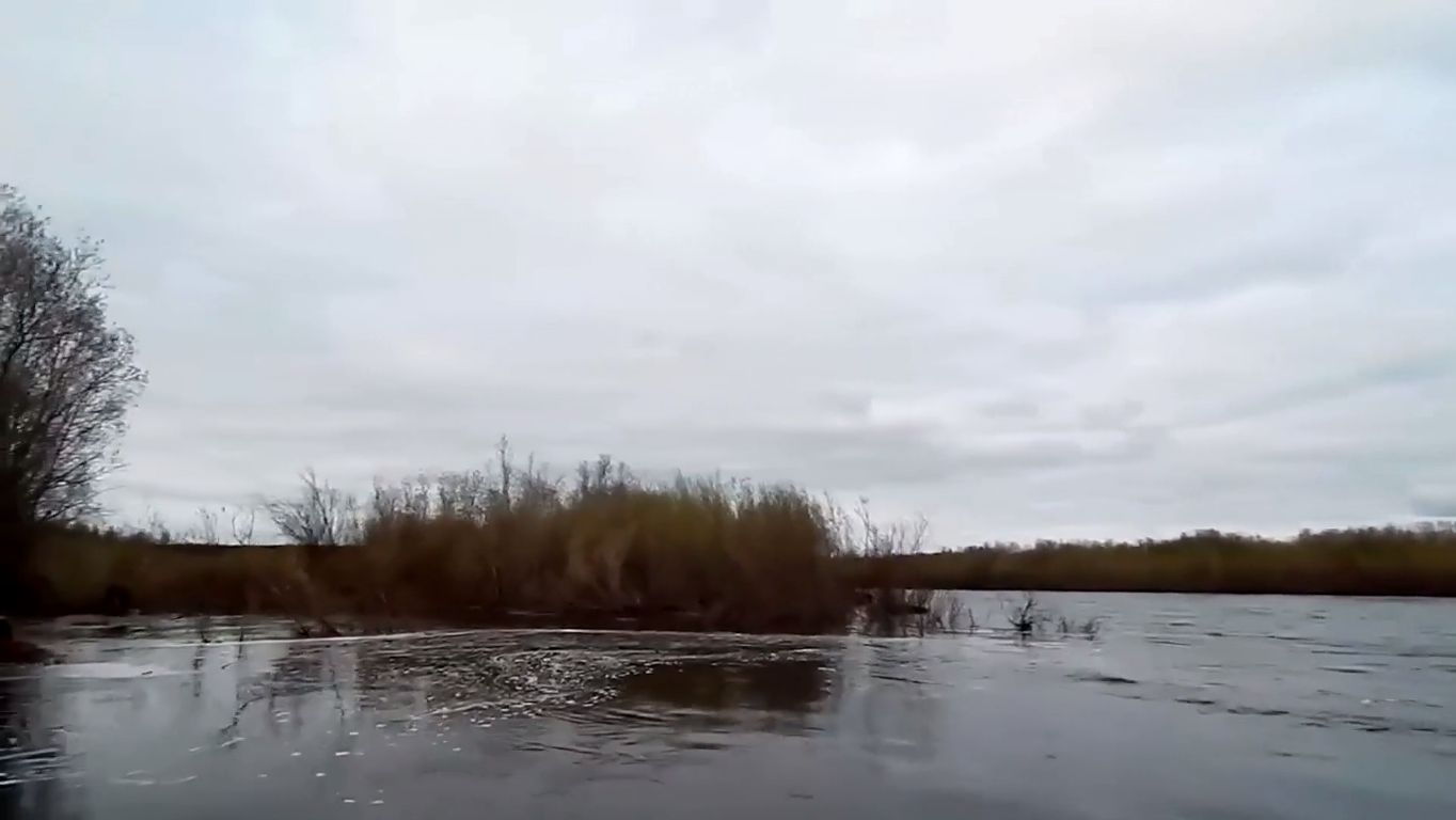 Рыбалка сетями, выезд на любимую реку. смотреть онлайн