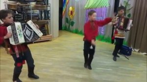 Трио юных гармонистов 🎶🪗