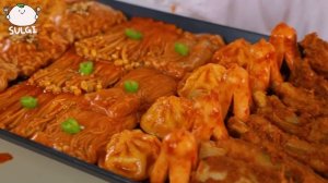 Мукбанг - острая лапша - яркий выпуск