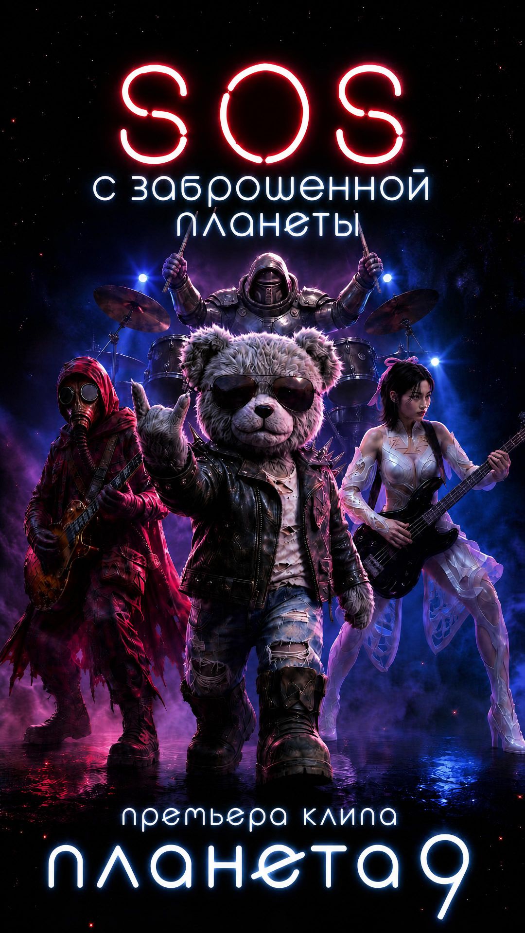 Рок-банда с заброшенной планеты | Планета 9 — Фукусима смотреть онлайн