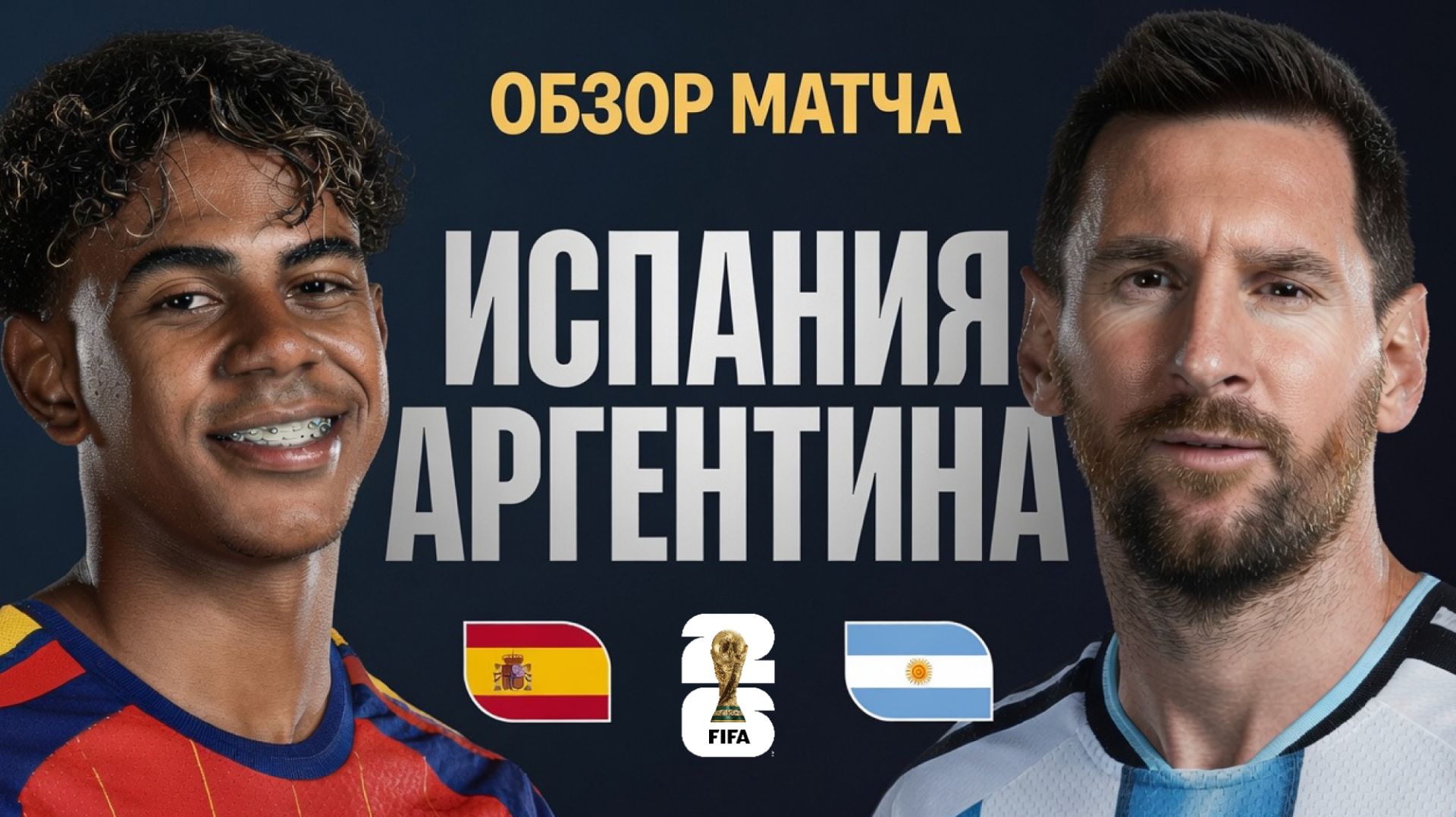 Испания – Аргентина | Обзор матча ЧМ-2026 смотреть онлайн