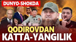 🍿 TEZKOR..DUNYO SHOKDA.CHECHENLAR YANGI XUJUM-BOSHLAYDI