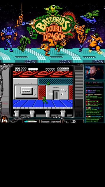 Battletoads & Double Dragon #nes #sega #retrogaming #ps1 #retro #snes #genesis