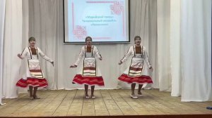 МАРИЙСКИЙ ТАНЕЦ. Радуют наши красавицы. Магашлы-Алмантаевский сельский клуб