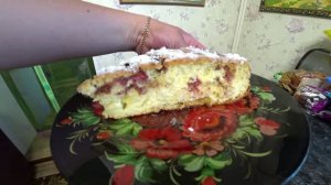Земляничная шарлотка