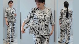 БЛУЗКА ИЗ ШТАПЕЛЯ. ПРОСТОЕ ПОСТРОЕНИЕ ВЫКРОЙКИ.