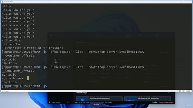 10. Setting Up Kafka Topic in yml as well as programmatically смотреть онлайн