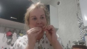 Ем шашлык