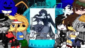 // [🇷🇺/🇺🇸] Forsaken react to Two Time and Azure // by: Felicity!