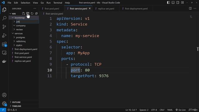 1. Structuring deployments and service смотреть онлайн