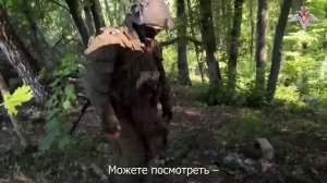 Проведение разминирование военными инженерами ГрВ Север