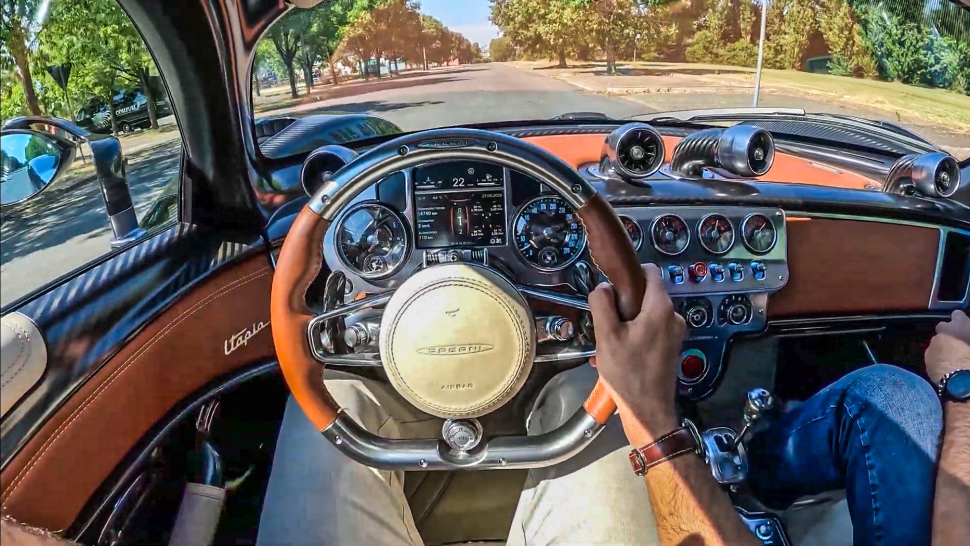 Pagani Utopia POV DRIVE в 4К!