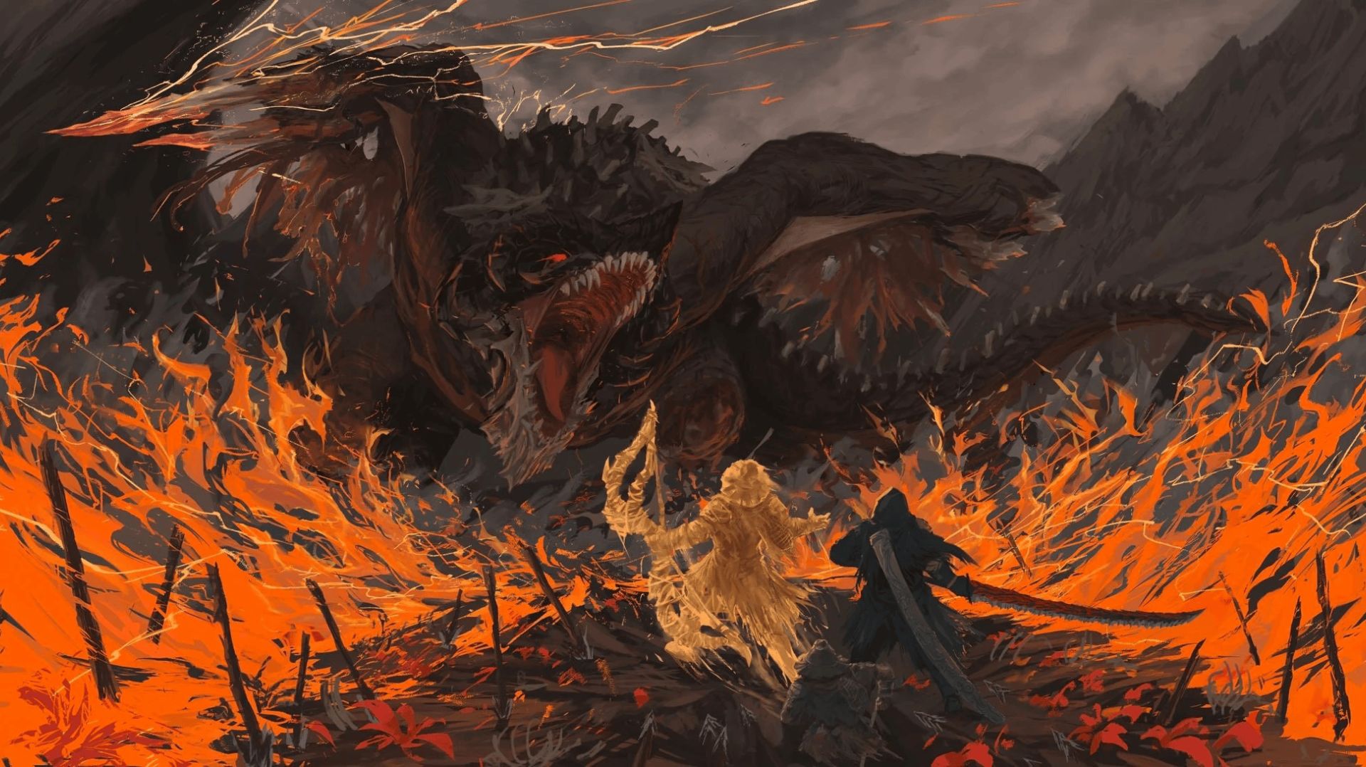 ELDEN RING - Bayle, The Dread смотреть онлайн