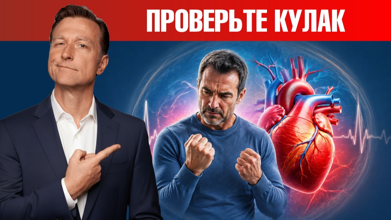 Тест на здоровье сердца: сожмите руку в кулак смотреть онлайн