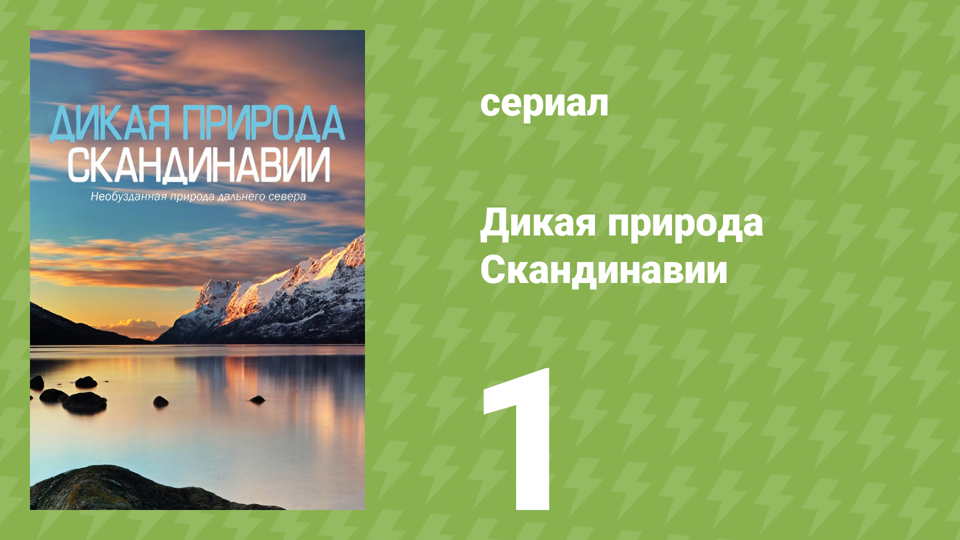 Дикая природа Скандинавии 1 серия (документальный сериал, 2011) смотреть онлайн
