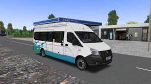 Поездка на GAZelle Next A65R52 по маршруту №257 по карте Мичурино 2.8