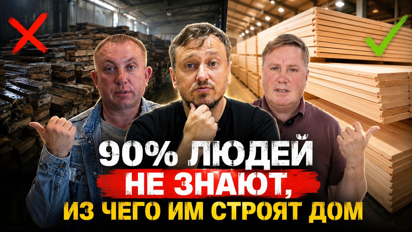 Из чего строят хороший дом?