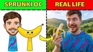 СПРУНКИ ОС: МР. БИСТ vs БАНАНА В РЕАЛЬНОЙ ЖИЗНИ