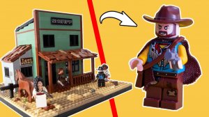 Построил 8 ВЕСТЕРН Локации из LEGO [SewaParts]