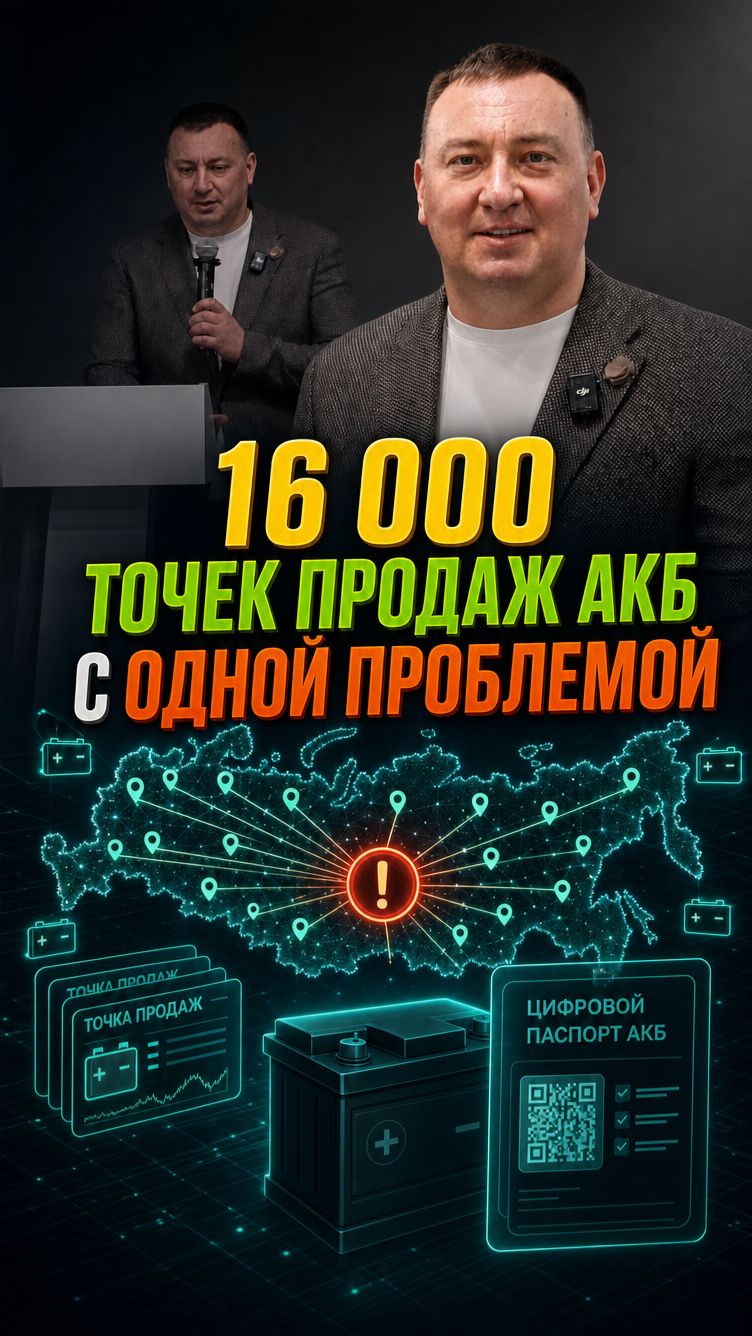 16 000 точек продаж АКБ с одной проблемой