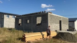 Продолжаем строительство дома в Джигинке