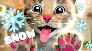 МИЛЫЙ МАЛЕНЬКИЙ КОТЕНОК# СНЕЖН