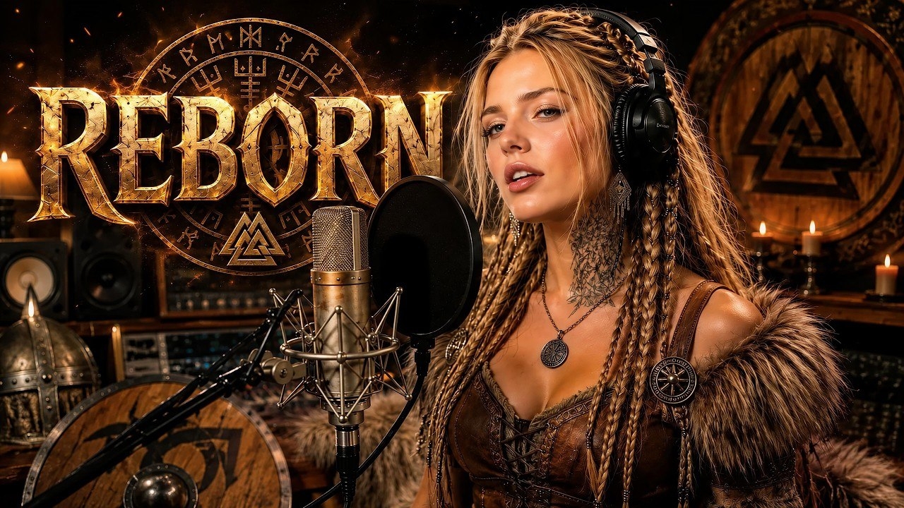 Raven Astrid - Reborn (Epic Viking Studio Music Video) смотреть онлайн