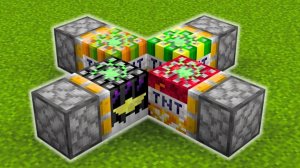 Что, если я объединю эти tnt в Minecraft ？