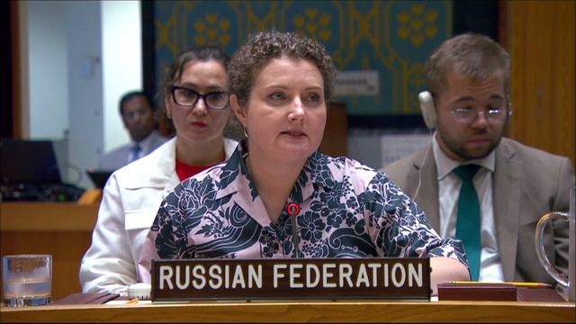 EOV by A.Evstigneeva Following the Vote on a Draft UNSC Resolution on the Navigation in the Red Sea смотреть онлайн