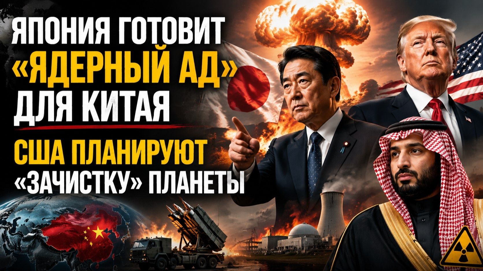 Япония рвётся к реваншу – мечтает уничтожить Китай! Америка уничтожит неугодные страны! смотреть онлайн