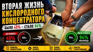 Кислородный концентратор снова как новый