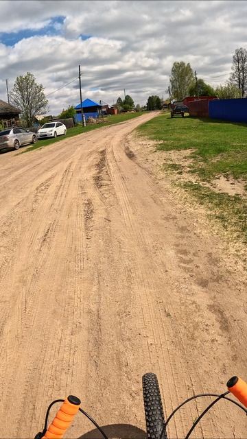 Красиво очень, когда тепло и солнечно в посёлке Лесозаводский #велопоездка #велосипед #Тюмень