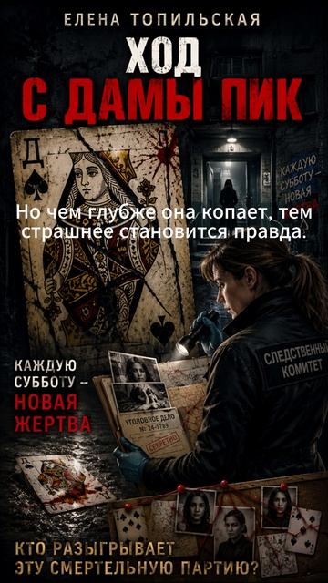 Елена Топильская  Ход с дамы пик    #детектив #аудиокнига #слушатьаудиокнигу
