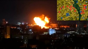 Кадры ударов по Киеву в ночь на 19.07.2026. И последствия ударов